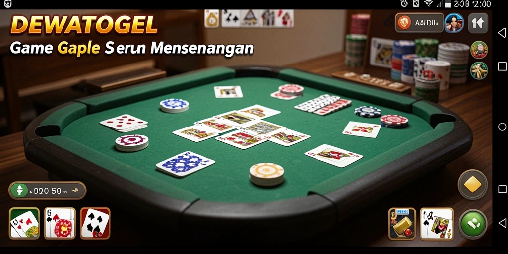 Screenshot gameplay DEWATOGEL yang menarik dan mengasyikkan.