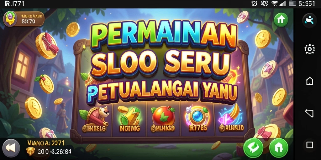 Tampilan gameplay menarik dari game Slot RI771.